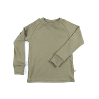 Merino Wool Long Sleeve Top - Base Layer Weight