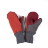 Felted Organic Merino Wool Mitts with Thumbs