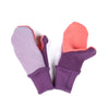 Felted Organic Merino Wool Mitts with Thumbs