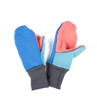 Felted Organic Merino Wool Mitts with Thumbs - Youth / Grown Ups