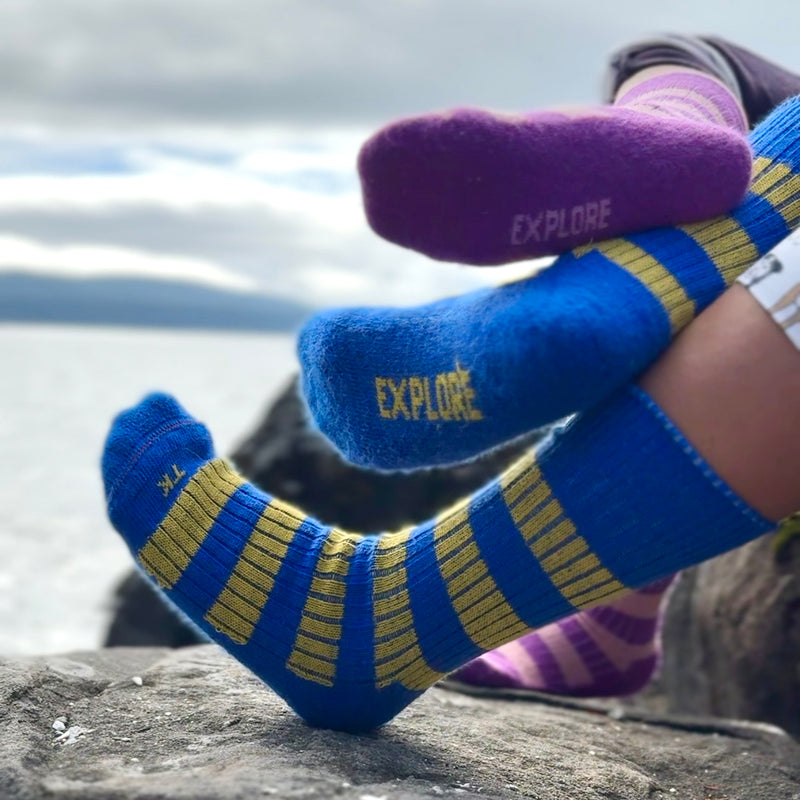 Merino Wool Socks - Explore - Grown-Ups