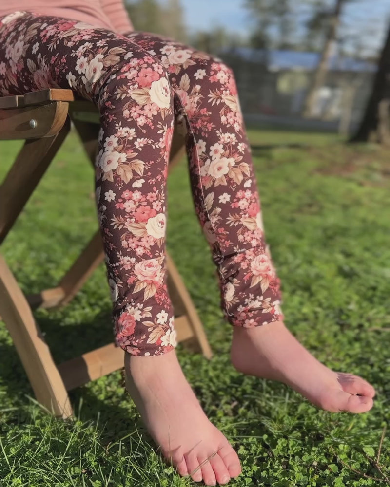 Organic Adjustable Leggings - Prints