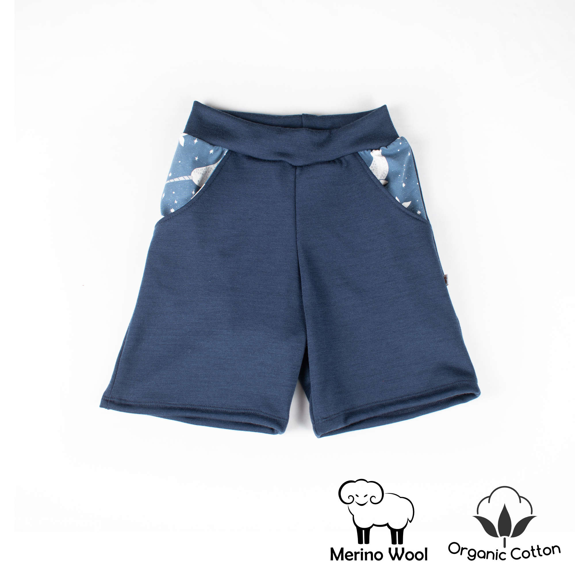 Merino Wool Pocket Shorts
